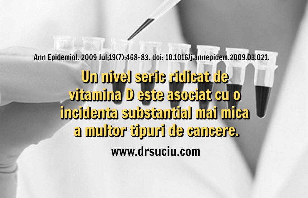 Photo Mai multa vitamina D, mai mic riscul de cancer - drsuciu