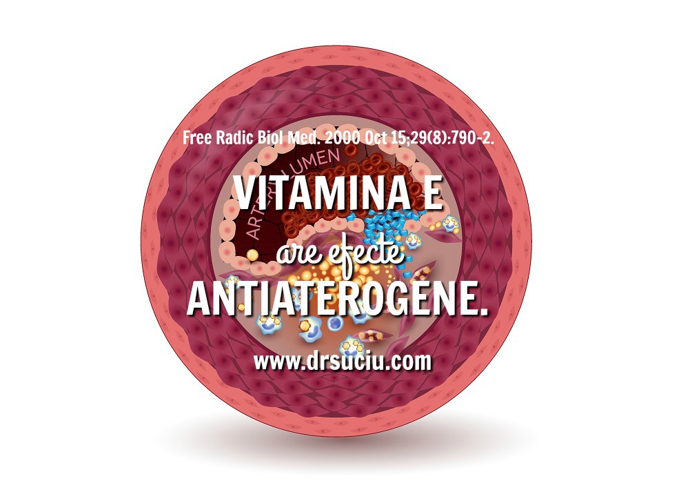Photo Vitamina E are efecte antiaterogene (anti-ateroscleroza) - drsuciu