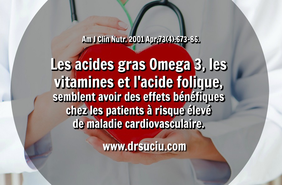 Photo Les Omega 3, les vitamines et les maladies cardiovaculaires - drsuciu