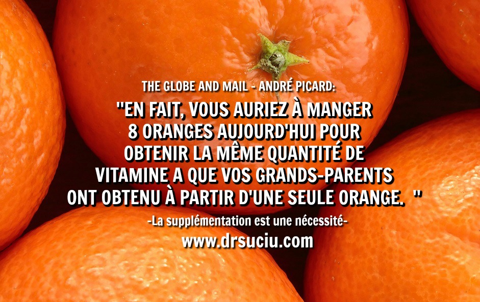 Photo La valeur nutritive des oranges aurait chuté - drsuciu