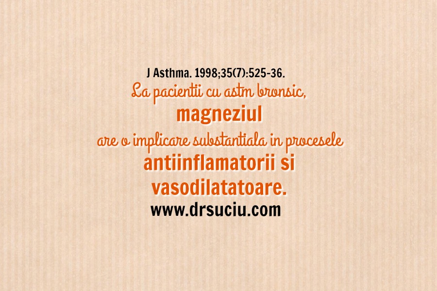 Photo Magneziu este foarte important in astmul bronsic - drsuciu