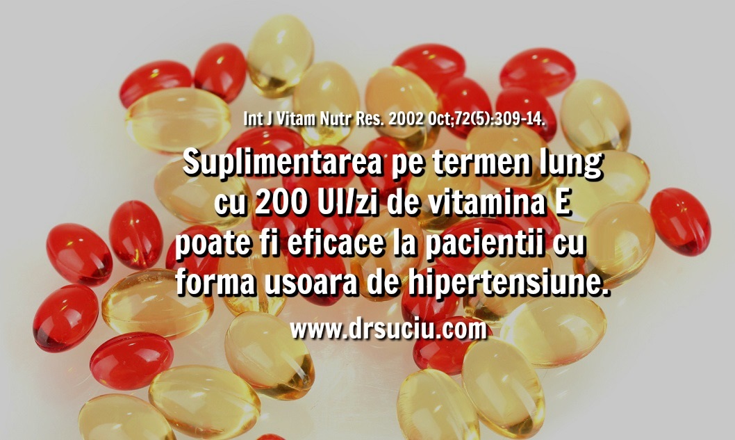 Photo Beneficiile vitaminei E in caz de hipertensiune - drsuciu
