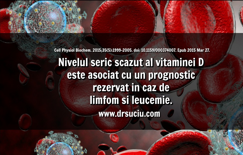 Photo Importanta Vitaminei D in caz de limfom si leucemie - drsuciu