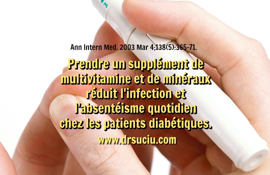 Photo Le supplement de multivitamine et le diabète de type 2 - drsuciu