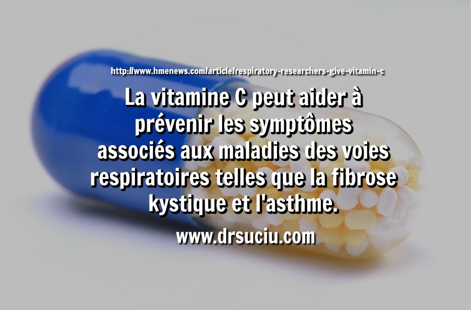 Photo drsuciu La vitamine C, l'asthme et la fibrose kystique